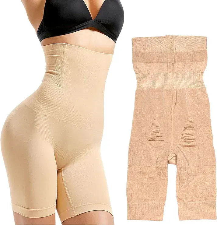 Seamless High-Waisted Body Shaper (Premium Quality)